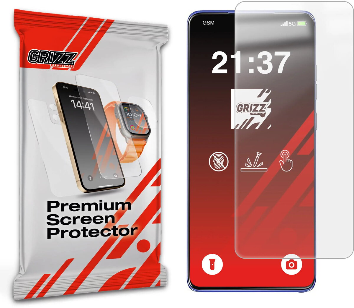 Aizsargplēve GrizzGlass PaperScreen matēta priekš Motorola