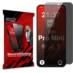 Матовое защитное стекло GrizzGlass SecretGlass для Vivo S30 Pro mini, с эффектом приватности