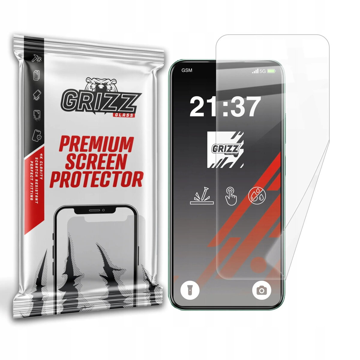 Aizsargplēve GrizzGlass CeramicFilm priekš Infinix Hot