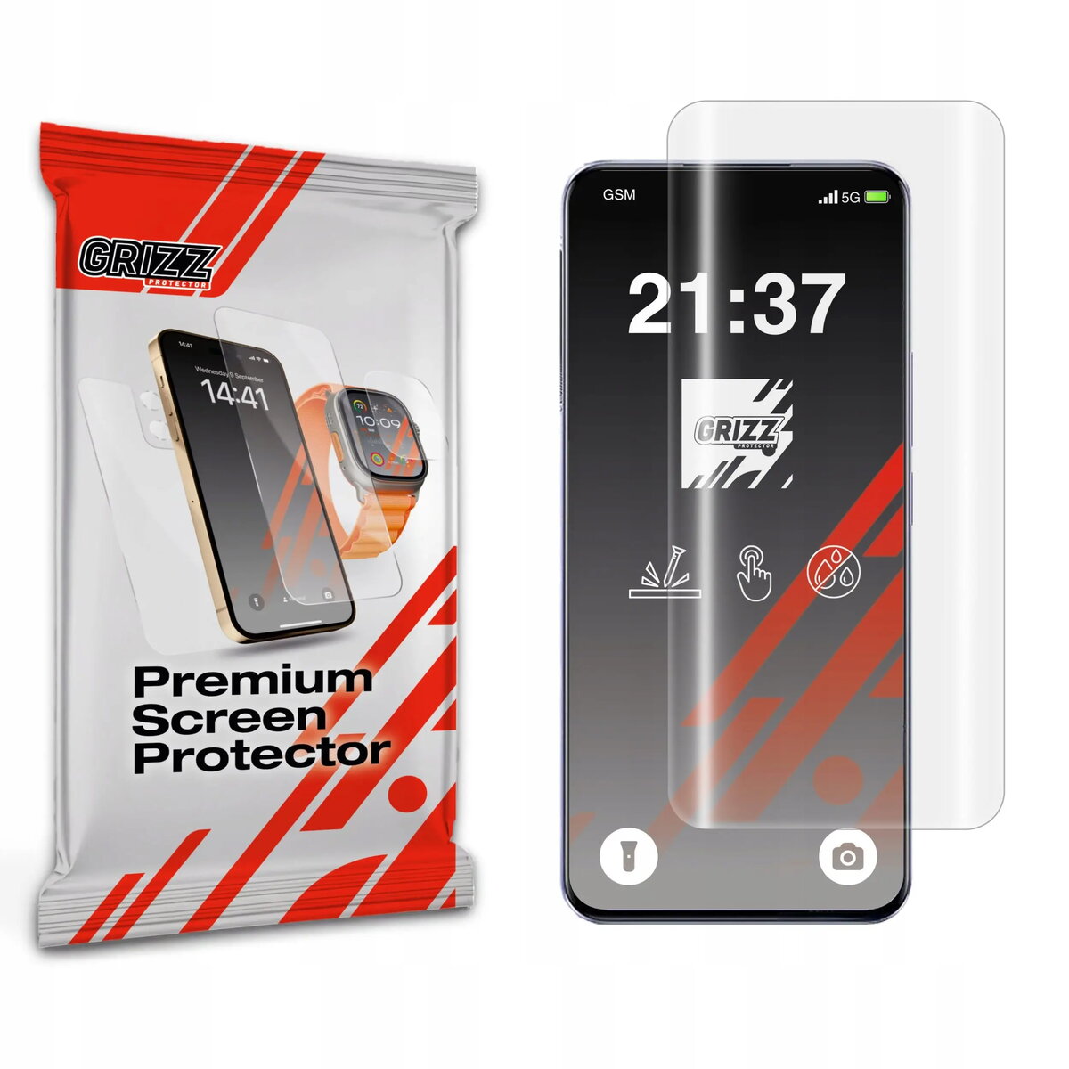 Hidrogelas plēve GrizzGlass Hydrofilm priekš Realme
