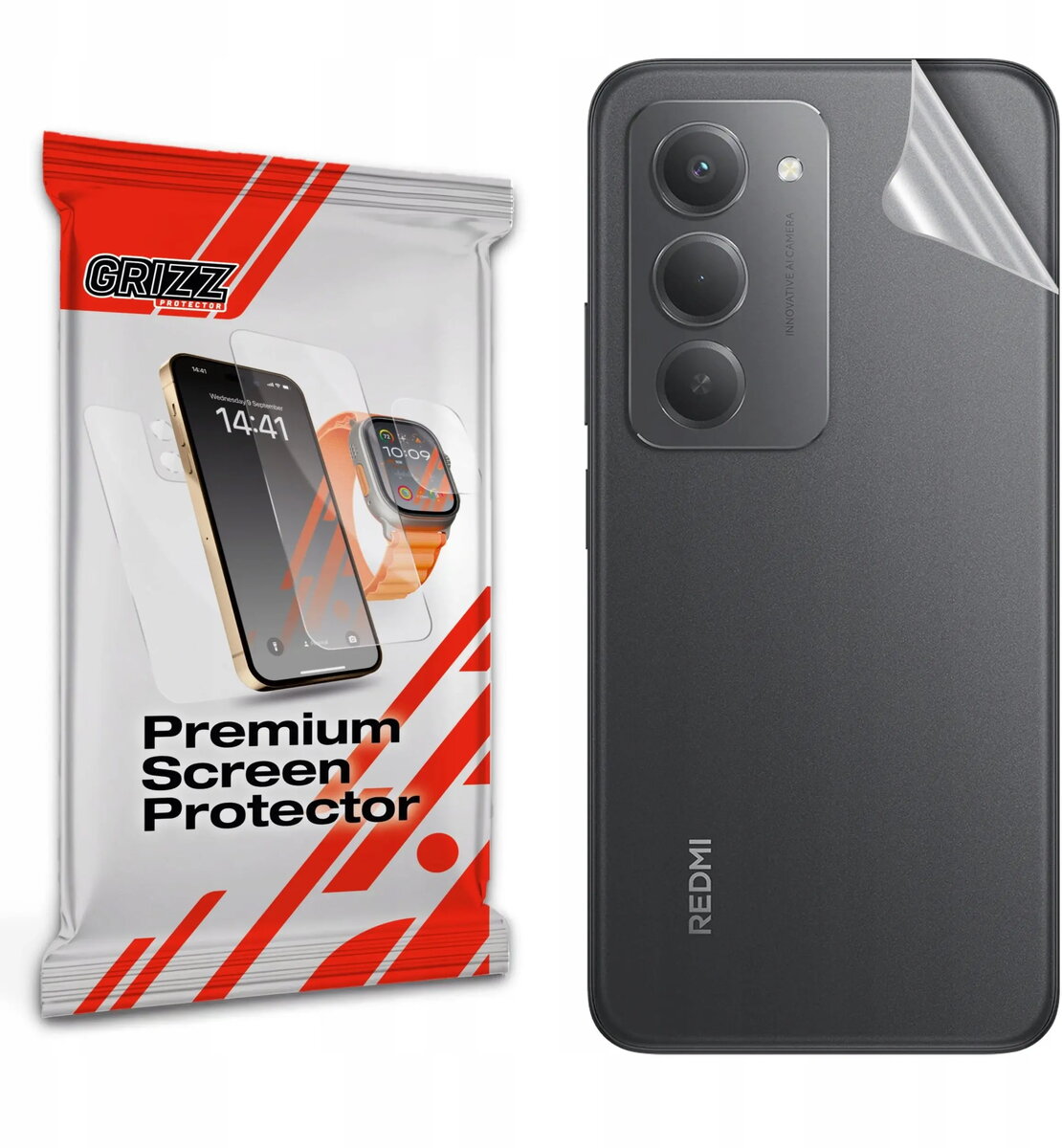 GrizzGlass SatinSkin matēta aizsargplēve Xiaomi Redmi
