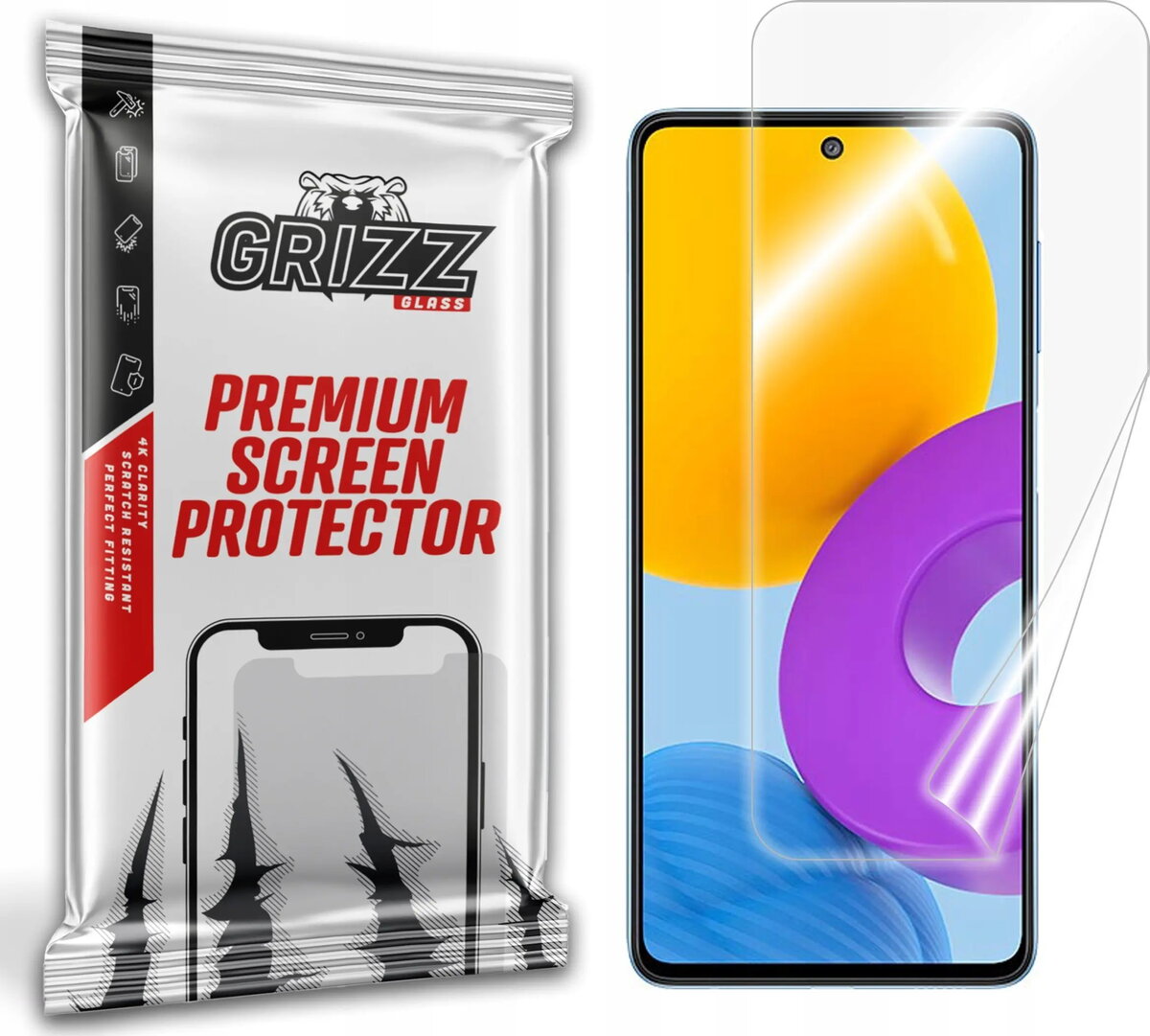 Aizsargplēve GrizzGlass Grizz CeramicFilm priekš Samsung