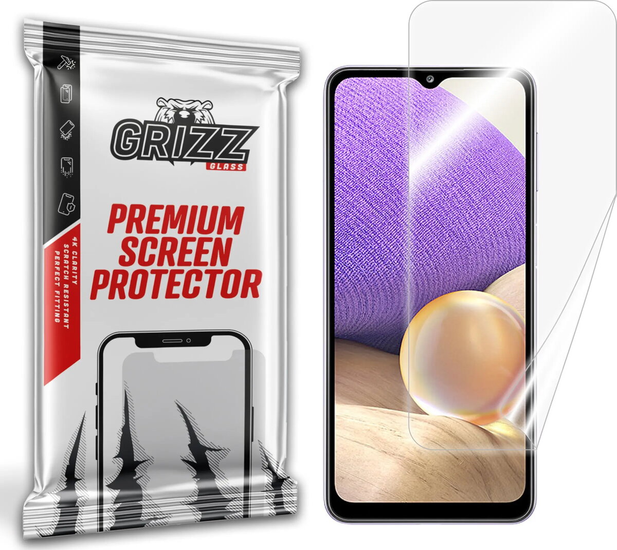 Aizsargplēve GrizzGlass CeramicFilm priekš Samsung Galaxy