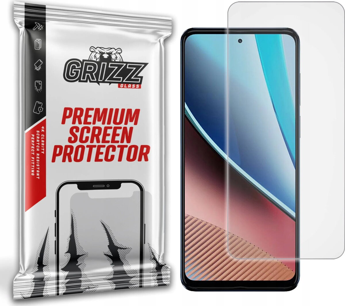 Matēta aizsargplēve GrizzGlass priekš Motorola Moto