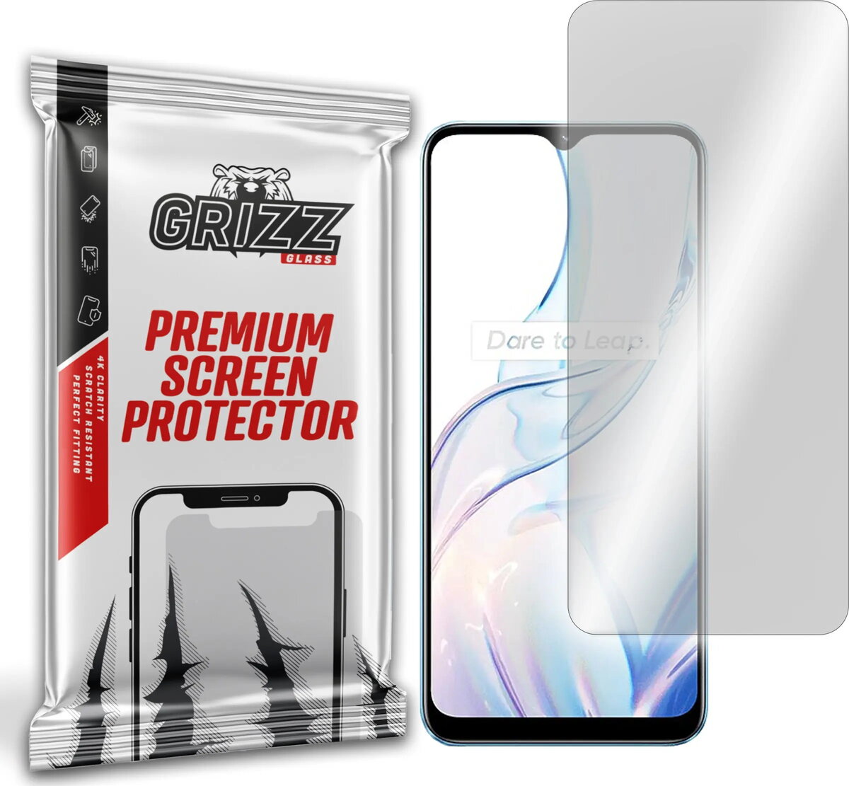 Hidrogelas plēve GrizzGlass priekš Realme C30s