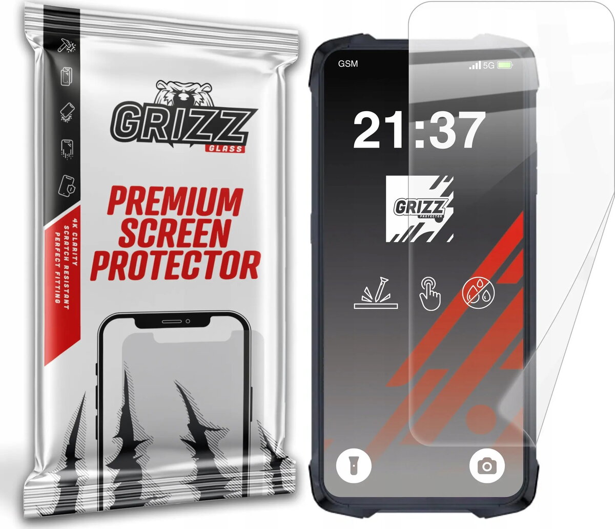 Aizsargplēve GrizzGlass CeramicFilm priekš Cubot King