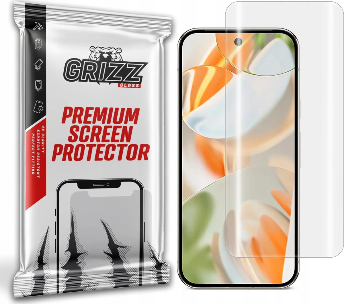 Aizsargplēve GrizzGlass Hydrofilm priekš Google Pixel