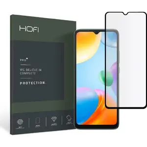 Tempered Glass Screen Protector Hofi Glass Pro+ for Redmi 10C — Black