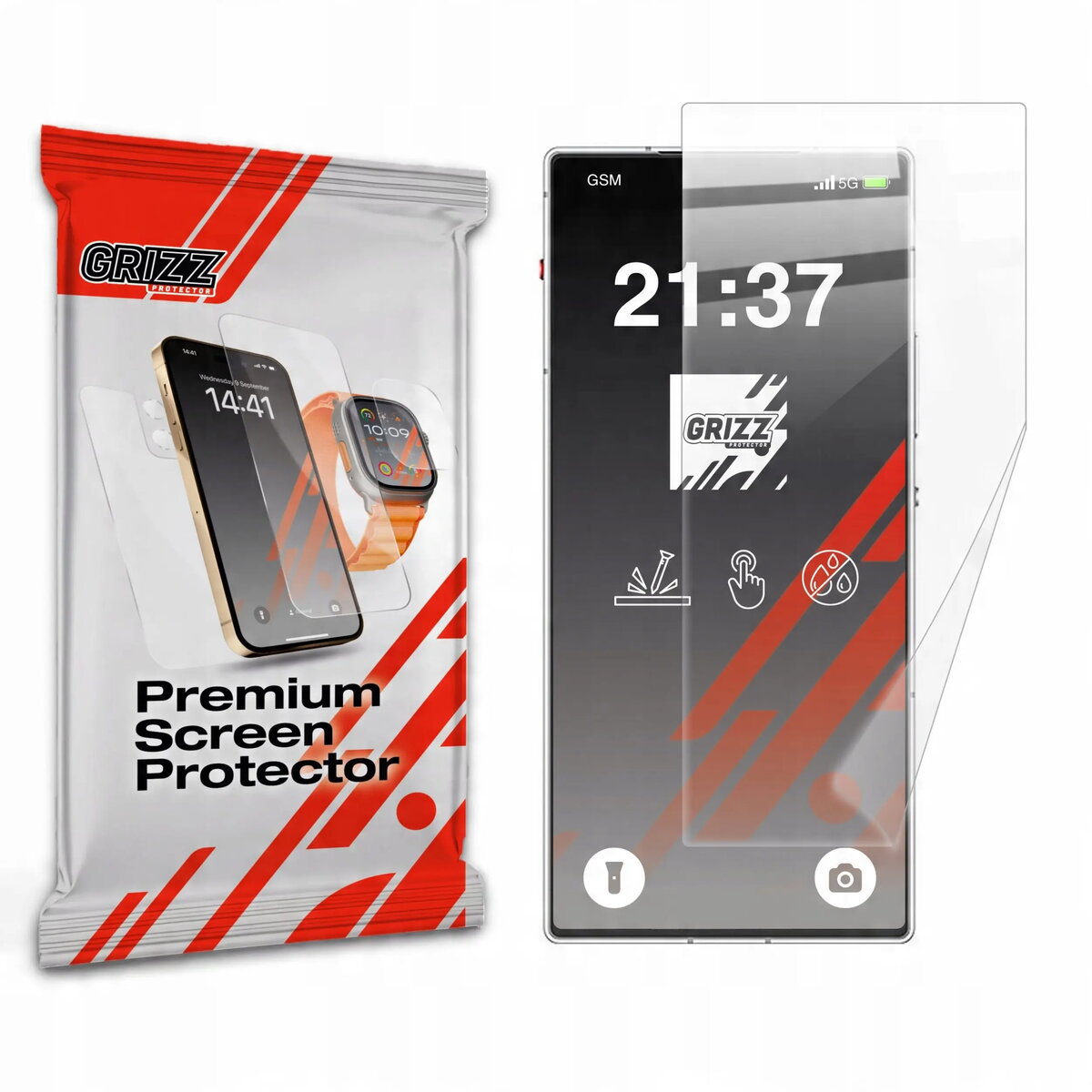 Aizsargplēve GrizzGlass CeramicFilm priekš ZTE nubia