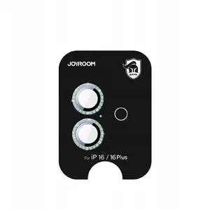 Защитное стекло для iPhone 16 / 16 Plus, Joyroom JR-MSJ0274 — зелёное для камеры