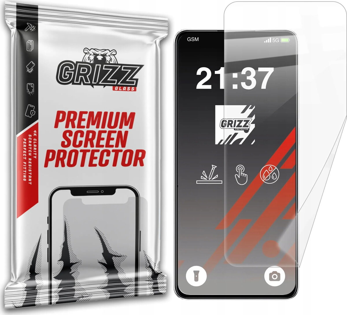 Aizsargvairogs GrizzGlass CeramicFilm priekš Oppo K12