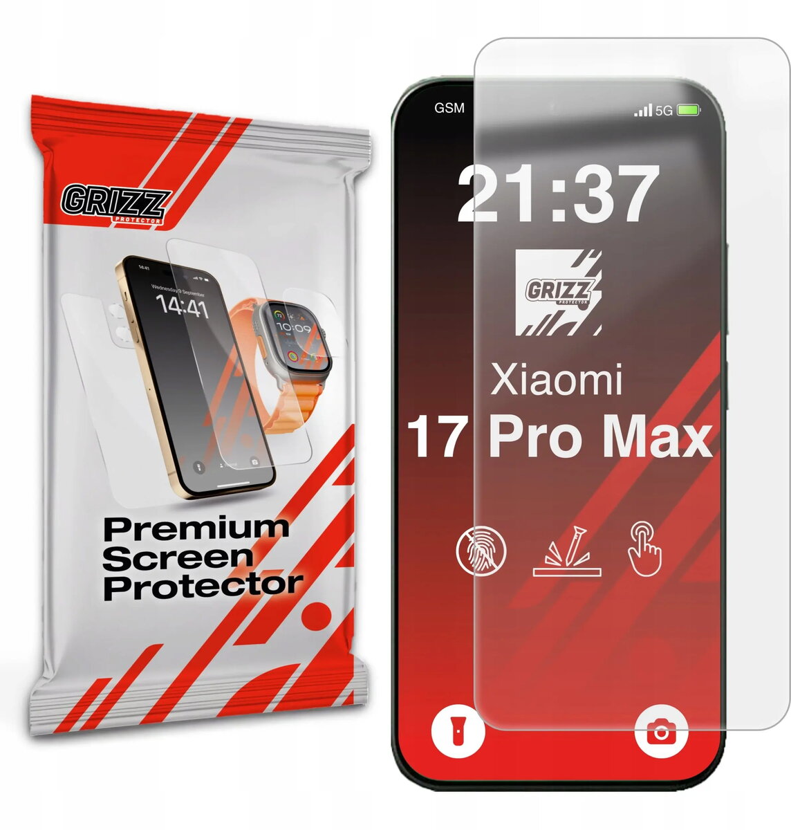 Matēta folija GrizzGlass PaperScreen priekš Xiaomi