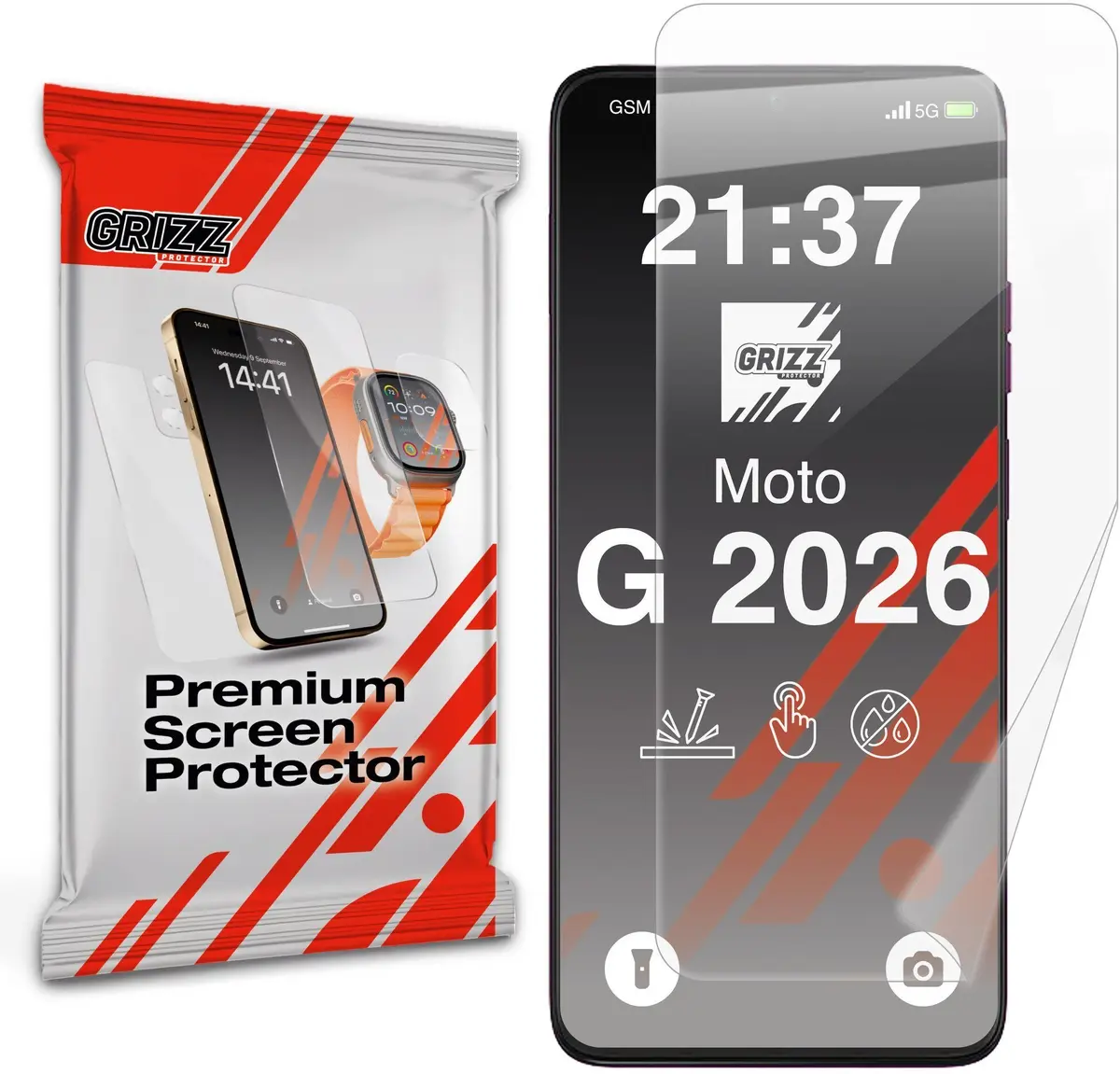 Keramiskā plēve GrizzGlass CeramicFilm priekš Motorola