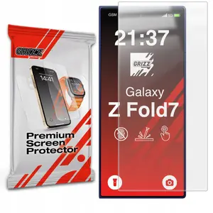 Matte Folia GrizzGlass PaperScreen for Samsung Galaxy Z Fold7 — screen protector, anti-glare finish