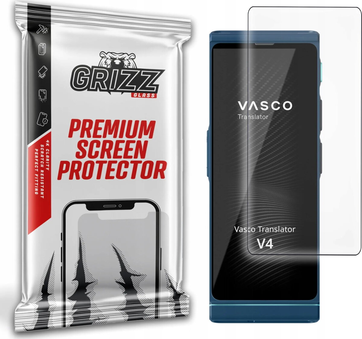Ekrāna aizsargplēve GrizzGlass PaperScreen priekš Vasco