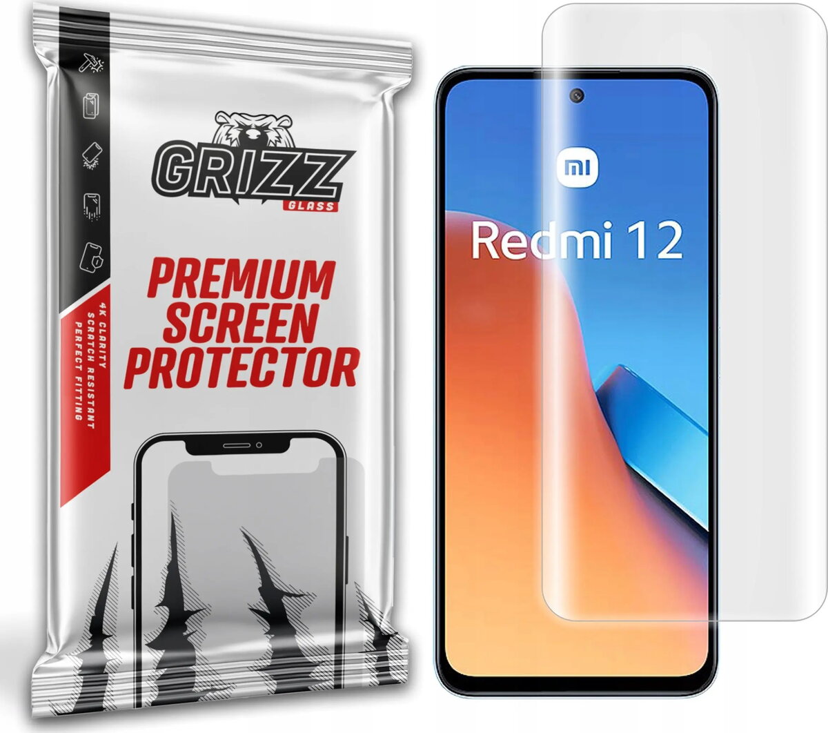 Aizsargplēve GrizzGlass Hydrofilm priekš Xiaomi Redmi