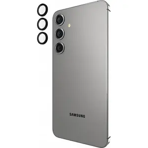 Защитное стекло для объектива камеры Samsung Galaxy S24+ от Case‑Mate — алюминиевое кольцо, черное