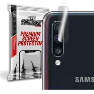 Защитное гибридное стекло GrizzGlass для камеры Samsung Galaxy A70