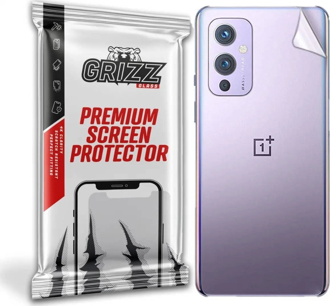 Aizmugures aizsargstikls GrizzGlass priekš OnePlus 9