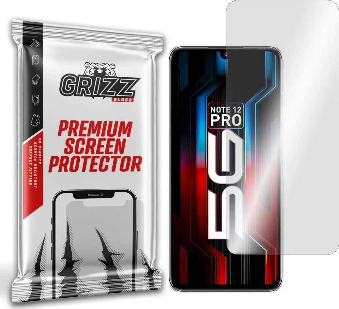 Hidrogelas ekrāna aizsargplēve GrizzGlass priekš Infinix
