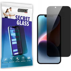 Защитное закалённое приватное стекло GrizzGlass SecretGlass для Apple iPhone 14