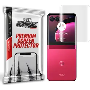 Screen protector GrizzGlass Hydrofilm for Motorola Razr 40 Ultra — hydrogel film