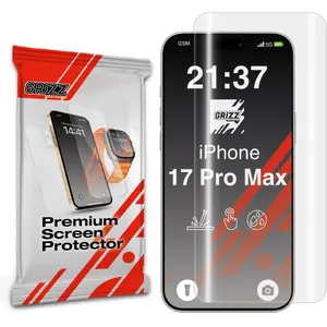 Защитная пленка GrizzGlass Hydrofilm для Apple iPhone 17 Pro Max — гидрогелевая