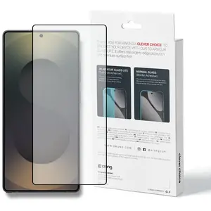 Cietināts 3D Full-Glue ekrāna aizsargstikls Crong priekš Samsung Galaxy S25 Ultra