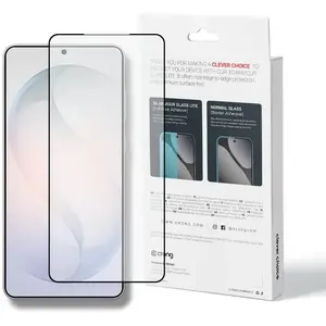Rūdīts Full-Glue ekrāna aizsargs Crong 3D Armour Glass Lite priekš Samsung Galaxy S26+