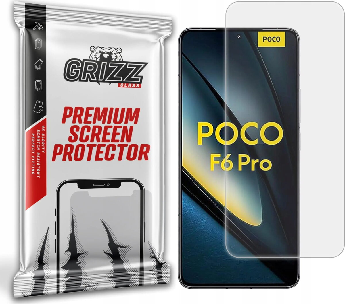 Matēta ekrāna aizsargplēve GrizzGlass PaperScreen priekš