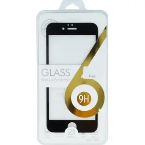 Tempered Glass Screen Protector TelForceOne 5D for iPhone 15 Pro 6.1" with Black Frame