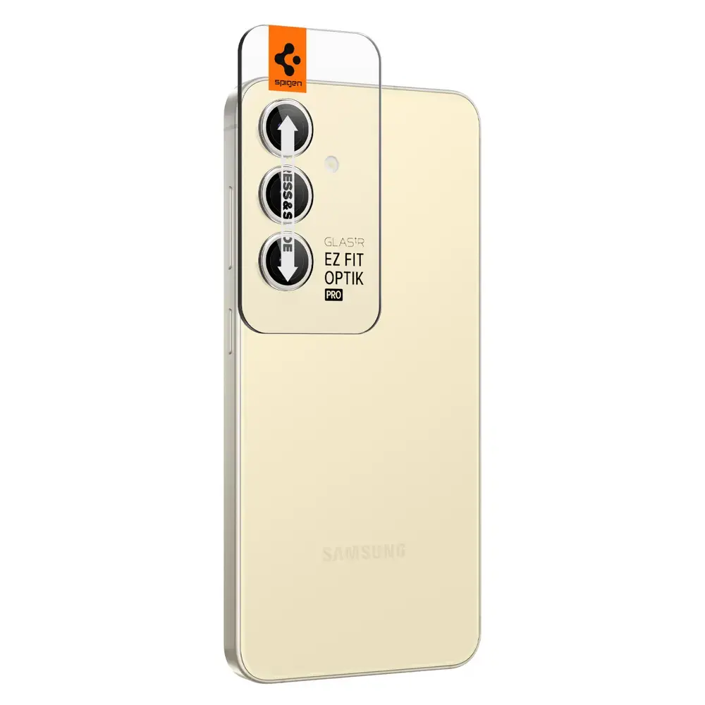 Spigen Glass tR EZ Fit Optik Pro 2 шт. — Samsung Galaxy S24+ Photo 3