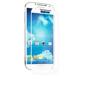 Screen protector Moshi IVisor Xt for Samsung Galaxy S4 — full-face transparent (white frame)