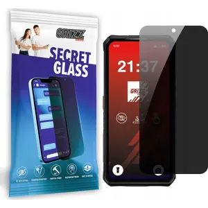 Tempered privacy screen protector GrizzGlass SecretGlass for Ulefone Armor 28 Ultra