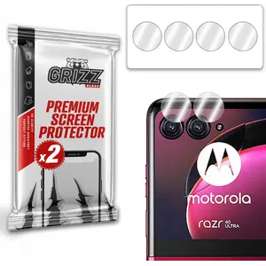 Защитное стекло для камеры GrizzGlass HybridGlass для Motorola Razr 40 Ultra