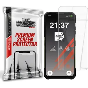 Screen protector GrizzGlass HybridGlass for Hammer Construction 2 5G – hybrid tempered glass protector