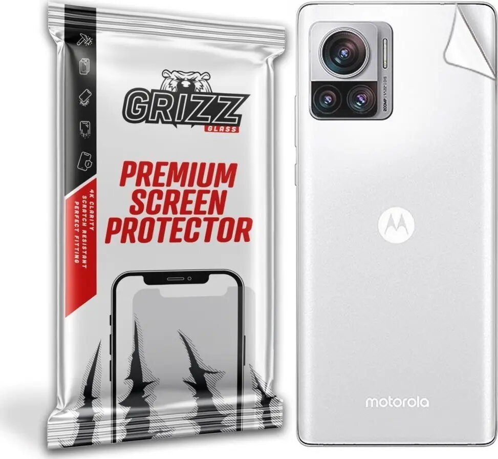 Aizmugures aizsargplēve GrizzGlass priekš Motorola Edge