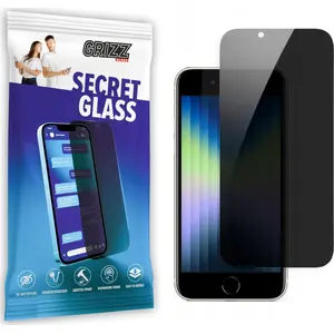 Закалённое приватное защитное стекло GrizzGlass SecretGlass для Apple iPhone SE (2020)