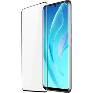 Templēts izliekts aizsargstikls ar rāmi Honor 60 Pro, dux ducis — melns