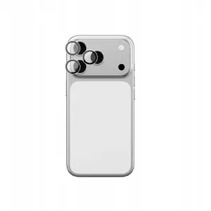 Tempered Camera Lens Glass Amazingthing Sapphire for iPhone 17 Pro / Pro Max with Black Frame