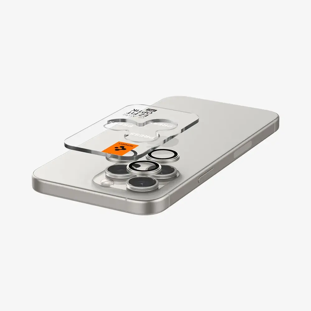 Spigen Glass tR EZ Fit Optik Pro — iPhone 15 Pro / 15 Pro Max Photo 4