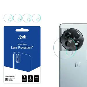 Защитные стекла для камеры 3MK Lens Protect для OnePlus 11R — набор 4 шт.