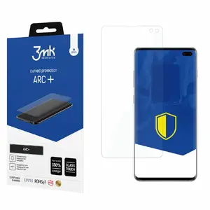 Защитная плёнка 3MK ARC+ для Samsung Galaxy S10+ — на весь экран