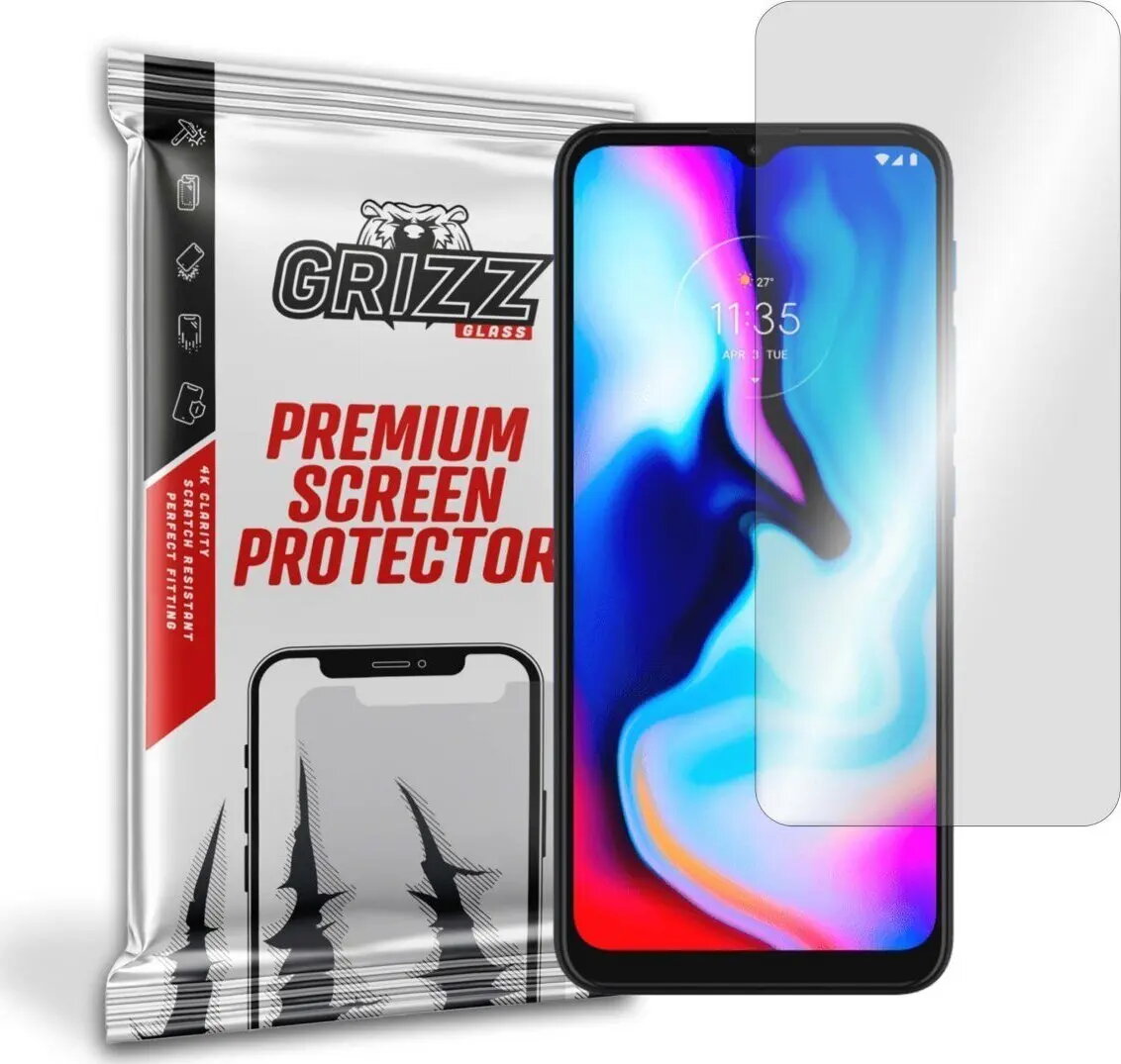 Hibrīda aizsargstikls GrizzGlass priekš Motorola Moto