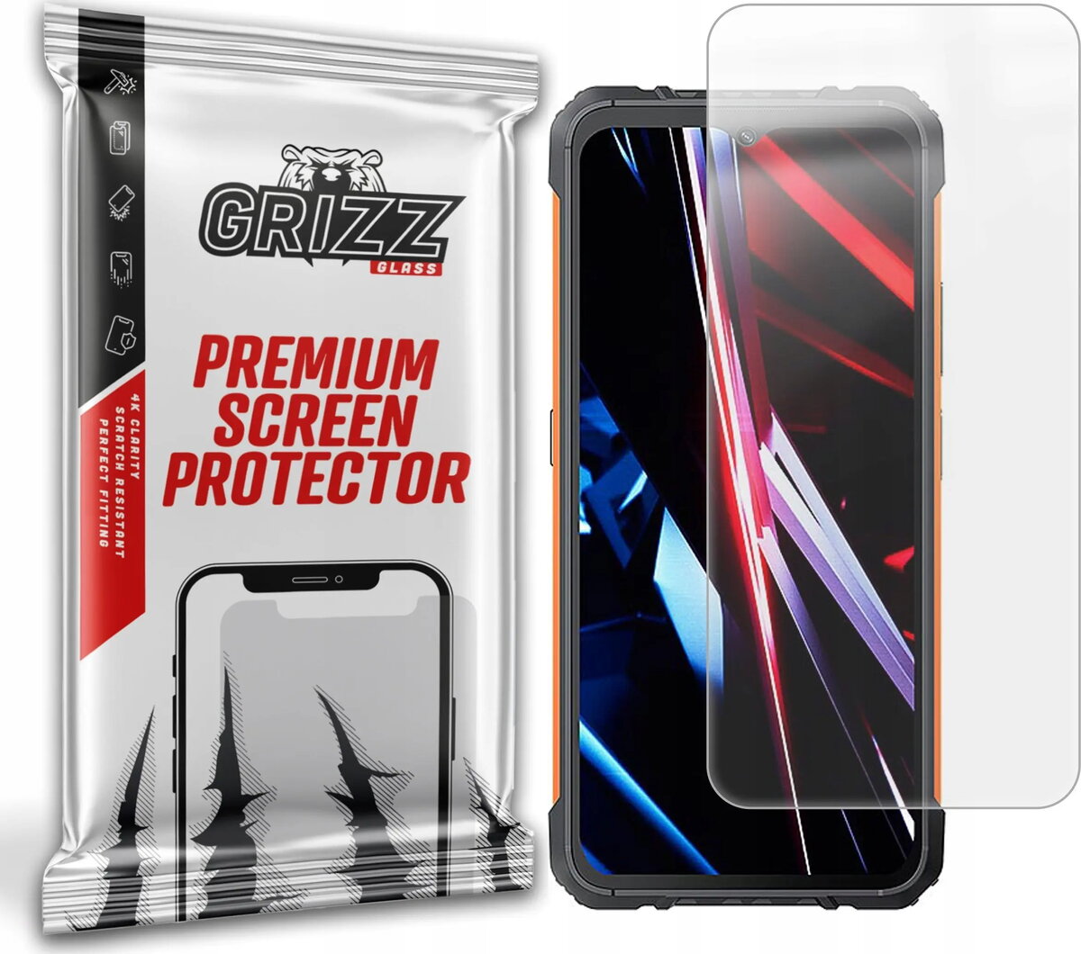 Matēta ekrāna aizsargplēve GrizzGlass PaperScreen priekš
