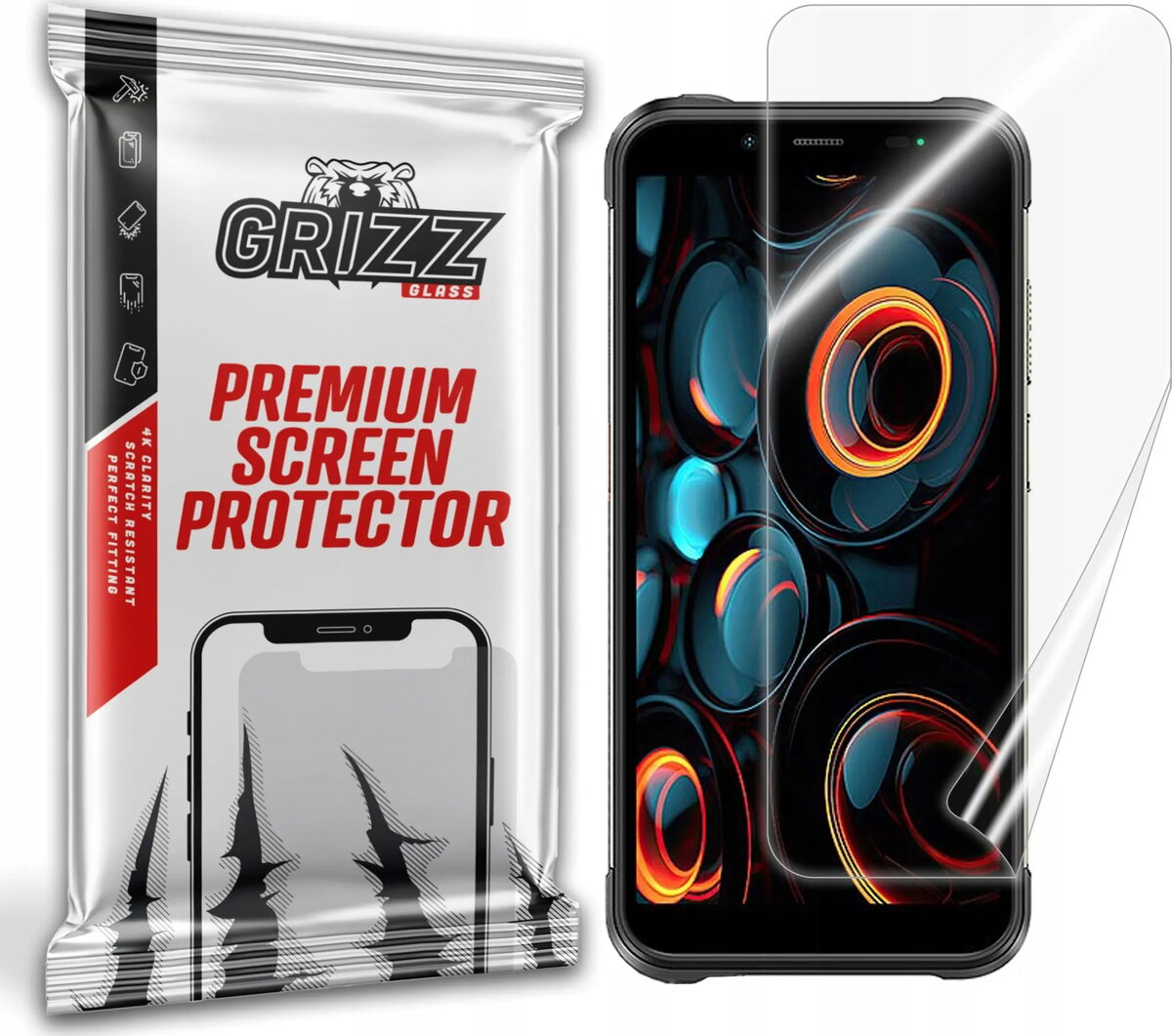 Aizsargplēve GrizzGlass CeramicFilm priekš Ulefone Power