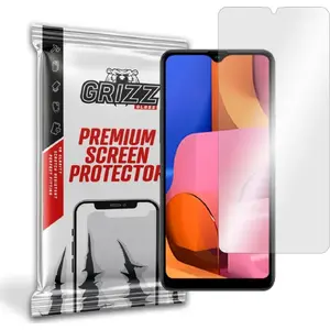 Гибридное защитное стекло GrizzGlass для Samsung Galaxy A20s (модель GRZ869)