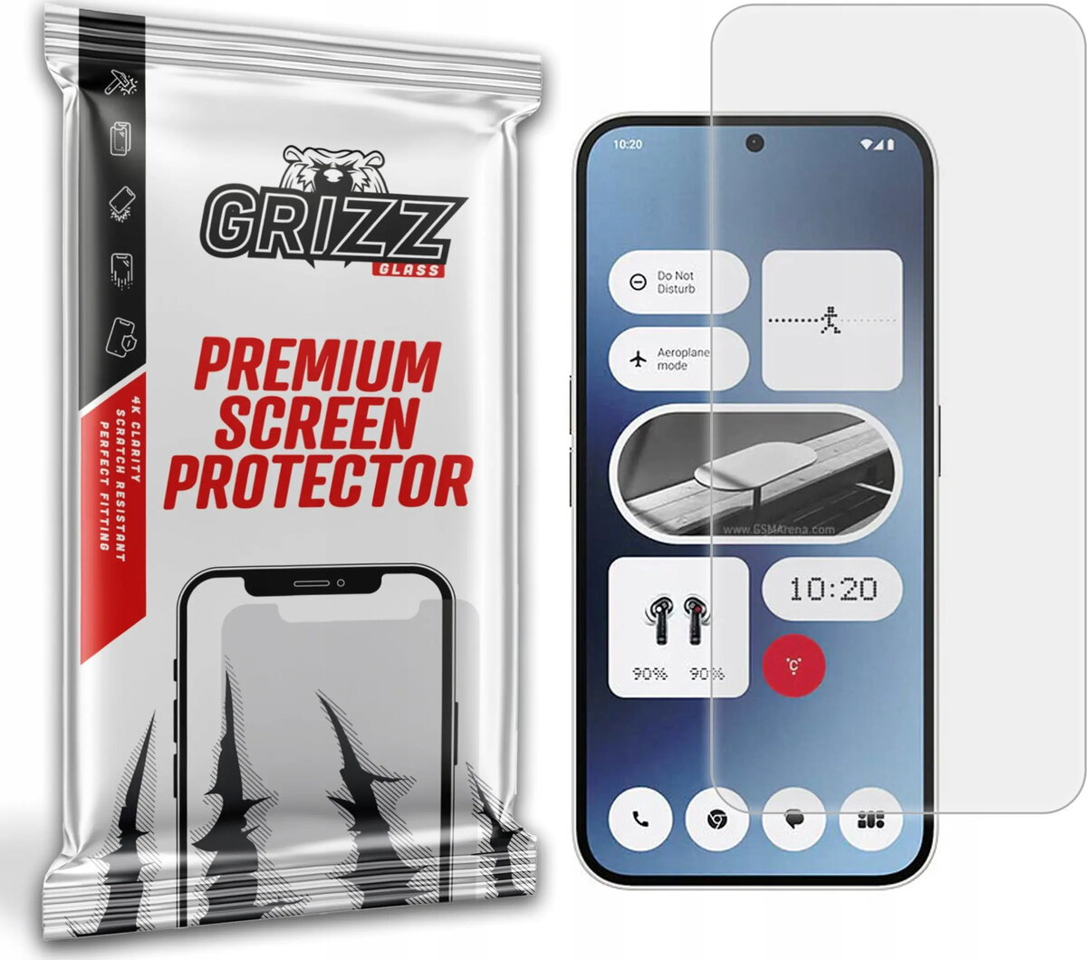 Aizsargstikls GrizzGlass PaperScreen priekš Nothing Phone
