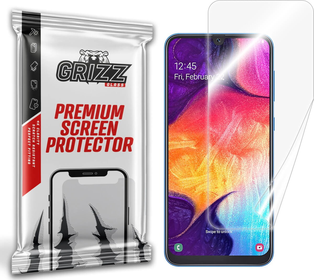 Aizsargplēve GrizzGlass Grizz CeramicFilm priekš Samsung