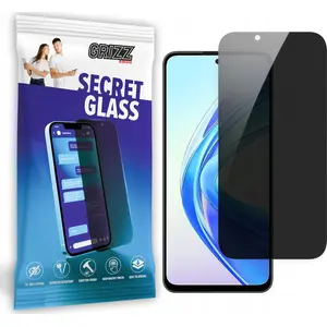 Защитное приватное стекло GrizzGlass SecretGlass для Honor X7b — защитное покрытие экрана, фильтр приватности